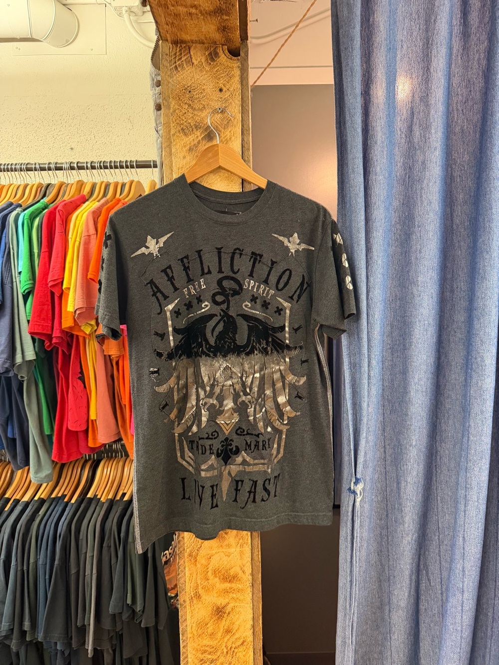 Affliction Black Graphic t-shirt